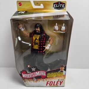 WWE Elite Collection Mick Foley WrestleMania True FX Action Figure